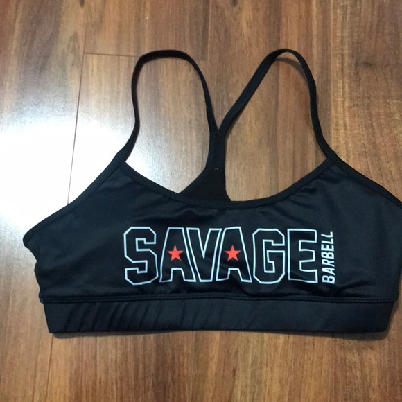 savage barbell sports bra